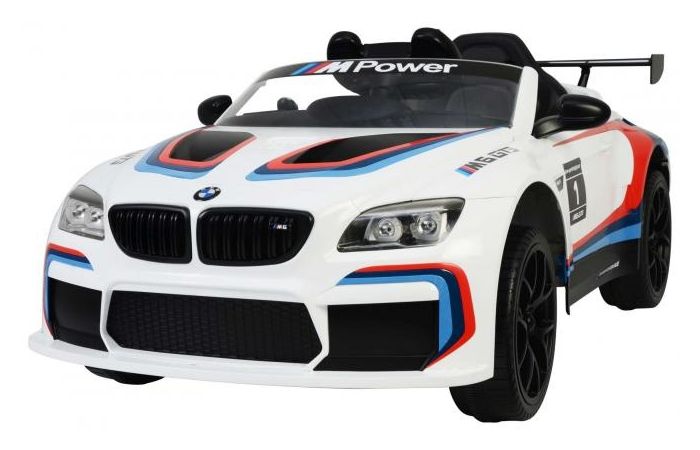 BMW Elektrische Auto met Afstandsbediening Volt Yes 3 gears wit / blauw / rood