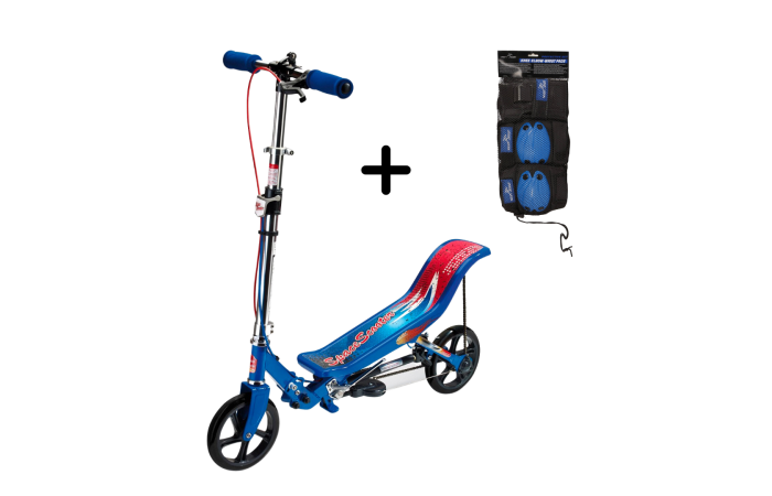 bal Leer leven Space Scooter X580 Blauw step