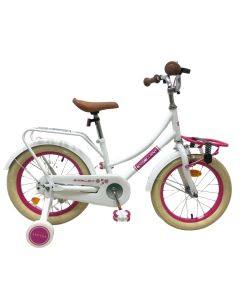 Volare Excellent Kinderfiets - Meisjes - 16 inch - Wit